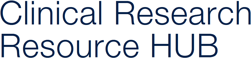 Clinical Research Resource HUB homepage